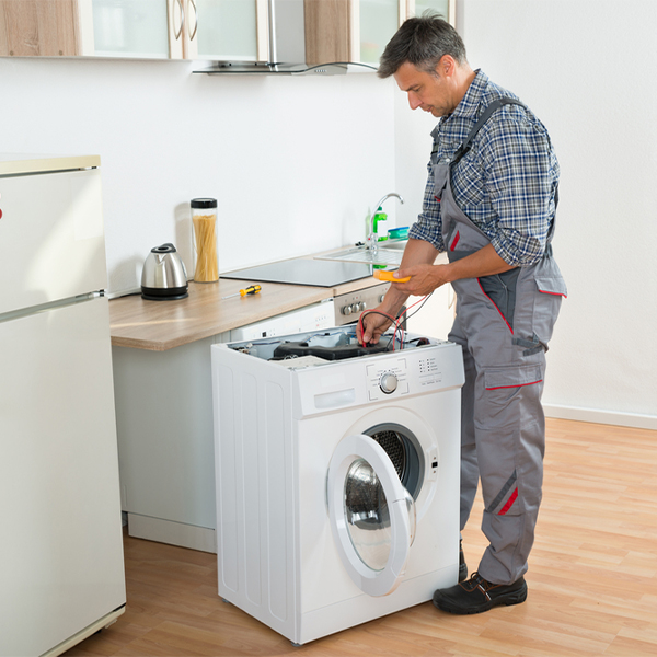 can you walk me through the steps of troubleshooting my washer issue in Palos Verdes Peninsula California